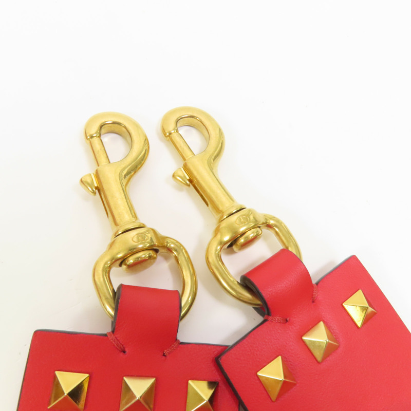 Valentino 牛皮皮革Shoulder Bag金扣手挽肩背兩用袋-6