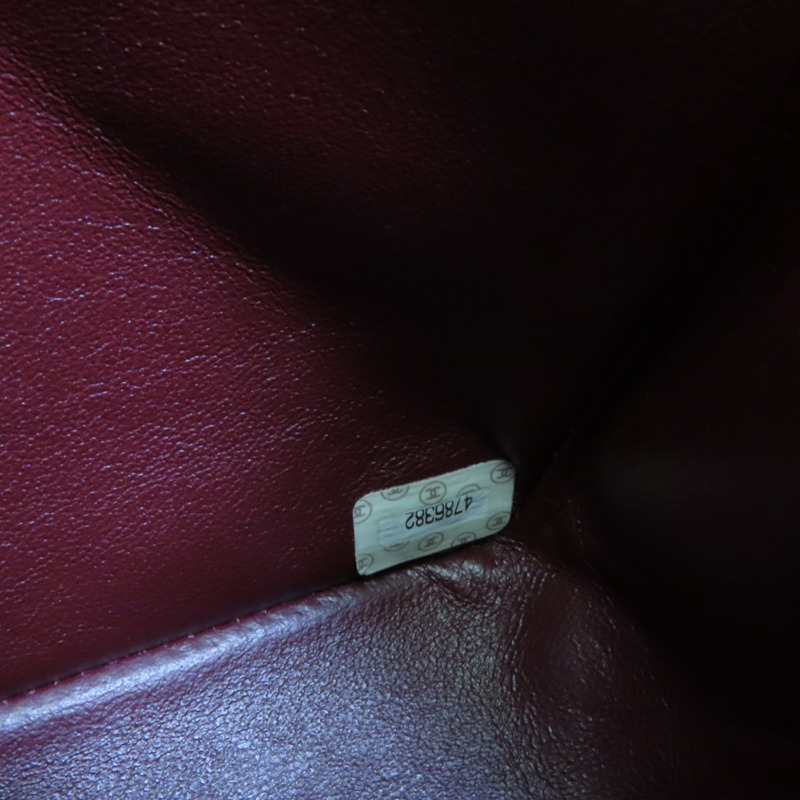 CHANEL 羊皮皮革Diana金扣鏈帶肩背袋-7