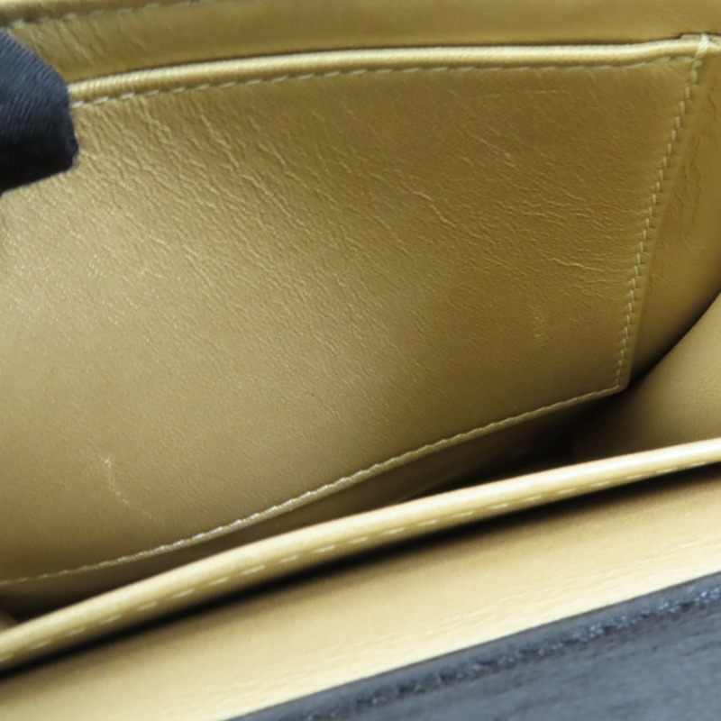 CHANEL 羊皮皮革Matelasse Pearl金扣鏈帶肩背袋-15