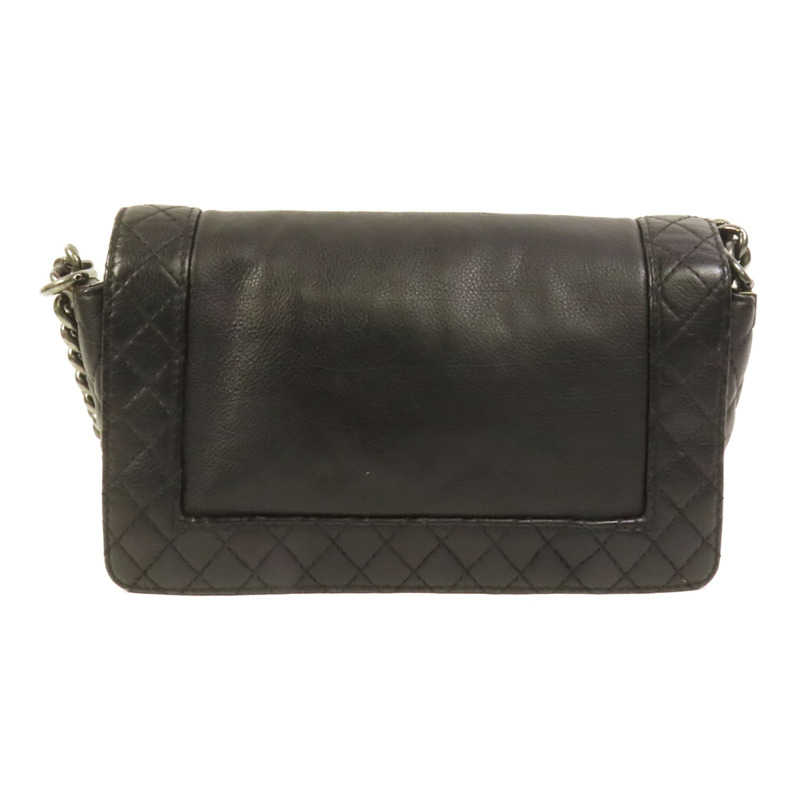 CHANEL 牛皮皮革Boy 25鏈帶肩背袋-1