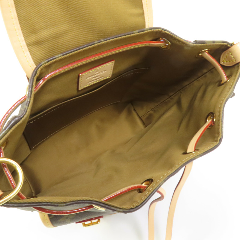 LOUIS VUITTON Monogram Excursion PM金扣背包-4