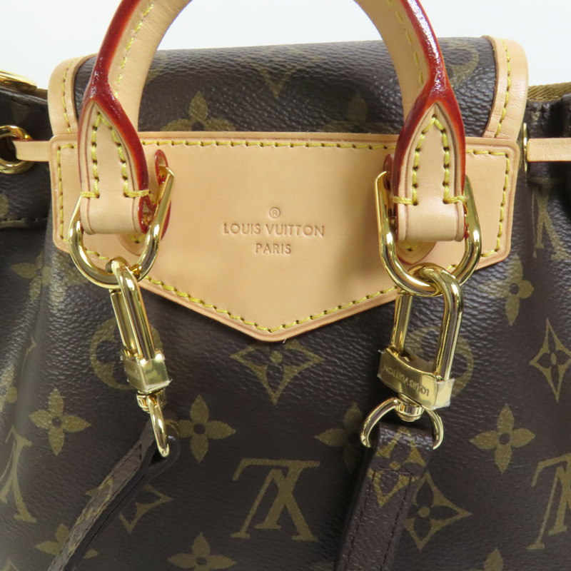 LOUIS VUITTON Monogram Excursion PM金扣背包-6