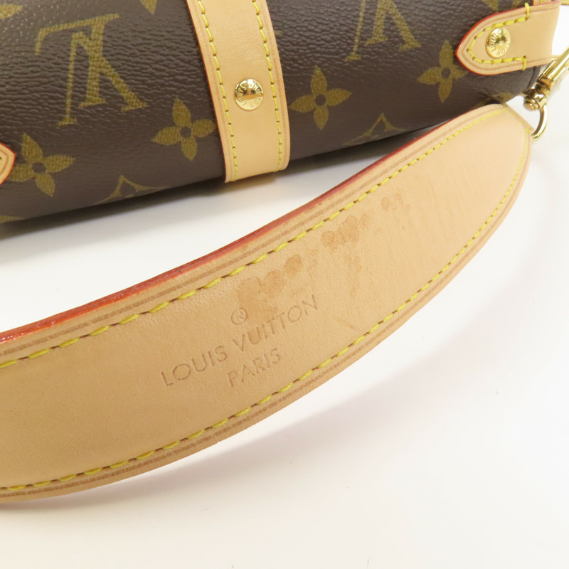 LOUIS VUITTON Monogram Saumur BB金扣手挽肩背兩用袋-9