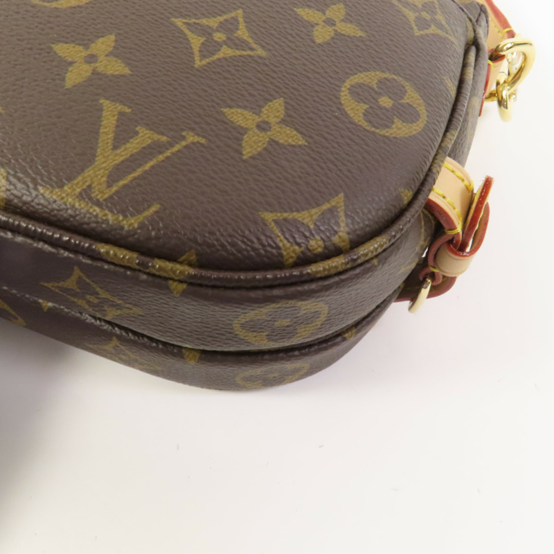 LOUIS VUITTON Monogram Saumur BB金扣手挽肩背兩用袋-14