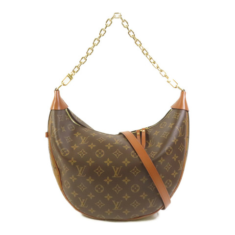 LOUIS VUITTON Monogram Loop Hobo金扣手挽肩背兩用袋