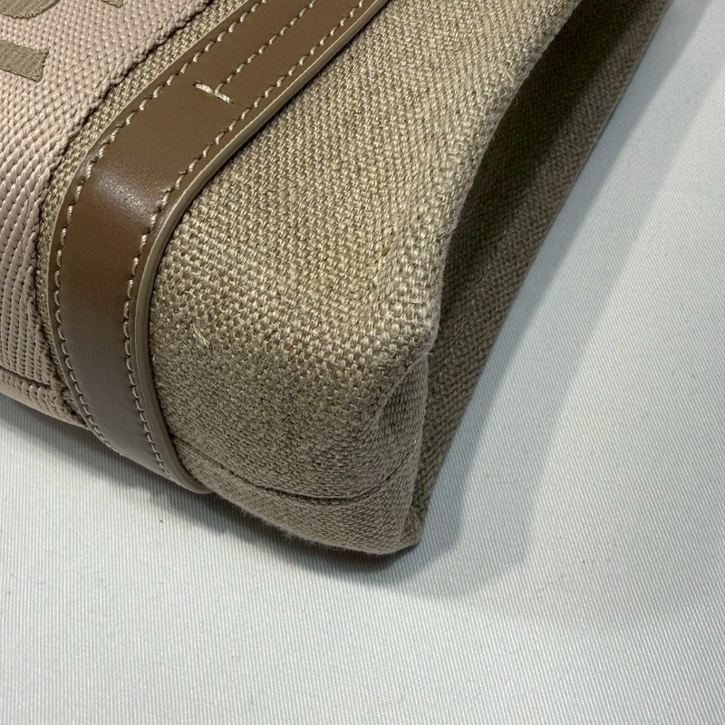 CHLOE 全新Woody tote小款帆布包-7