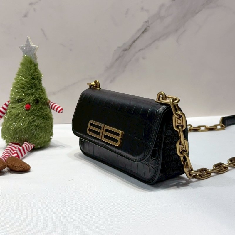 BALENCIAGA Gossip迷你WOC鍊包-2