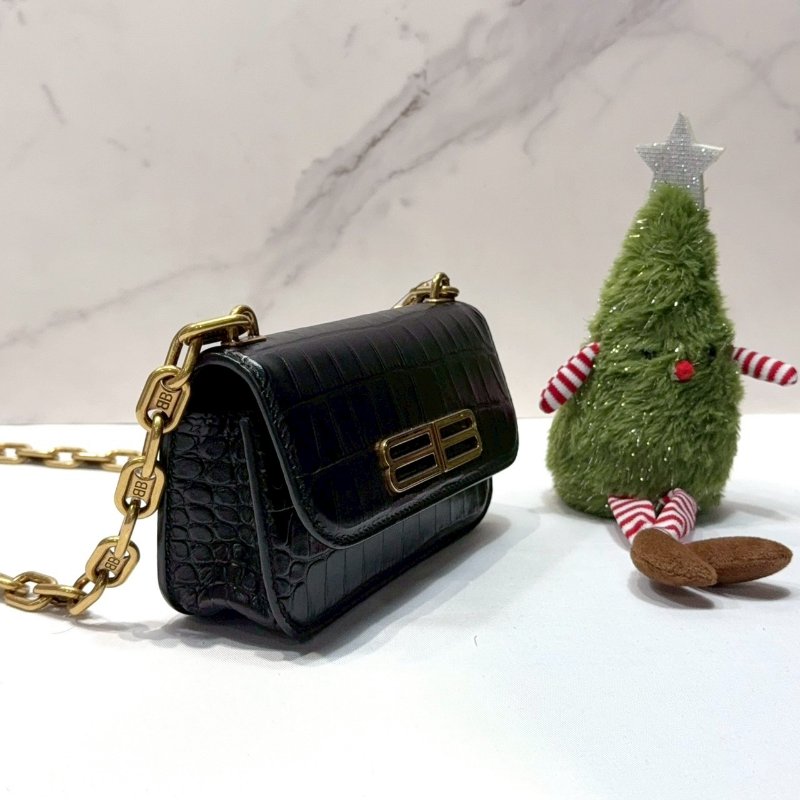 BALENCIAGA Gossip迷你WOC鍊包-3