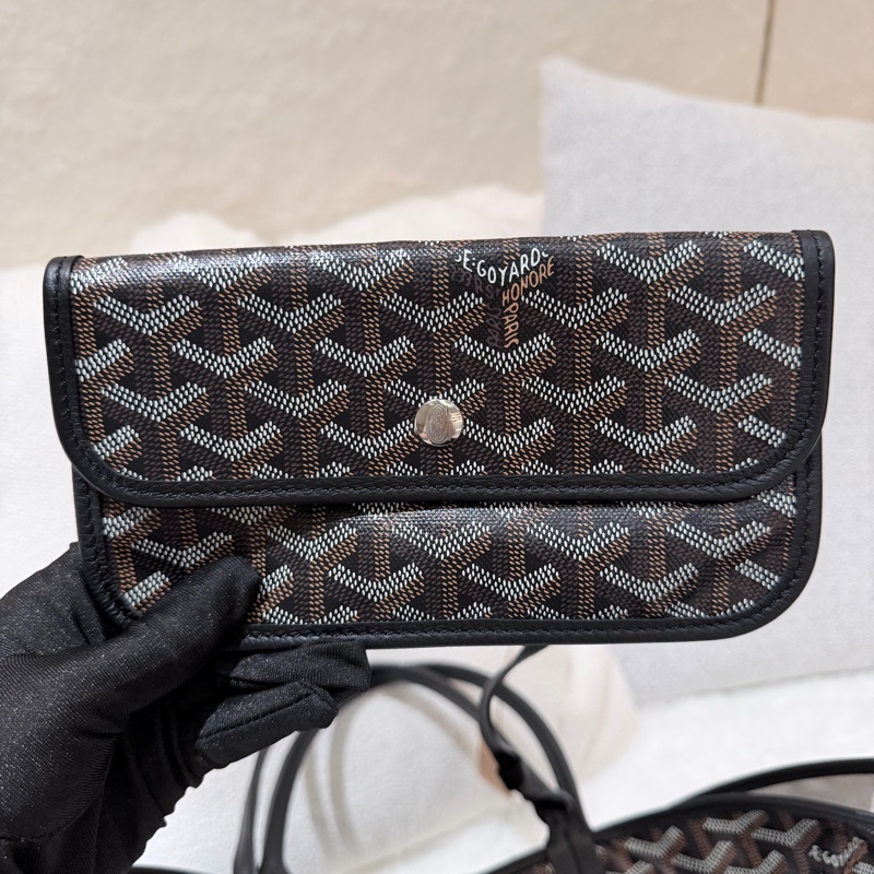 GOYARD TOTE PM黑金-2