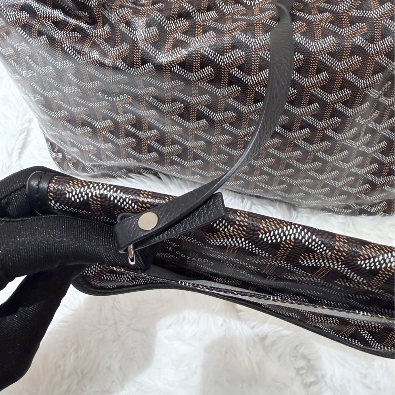 GOYARD TOTE PM黑金-5
