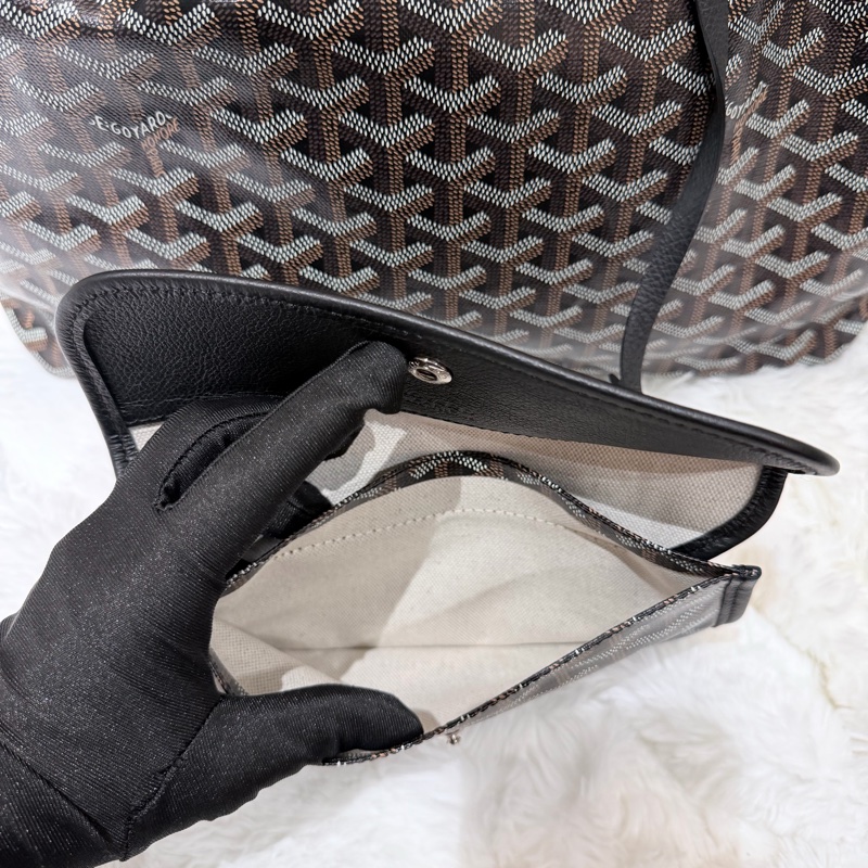 GOYARD TOTE PM黑金-6