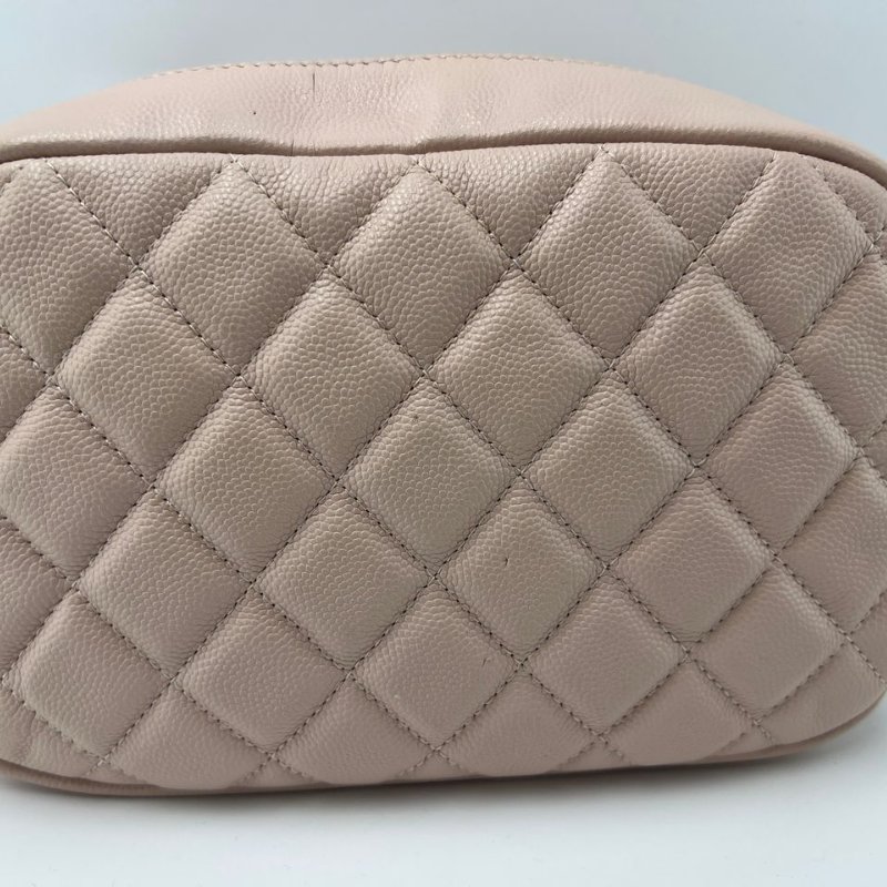 Chanel 菱格紋化妝包-10