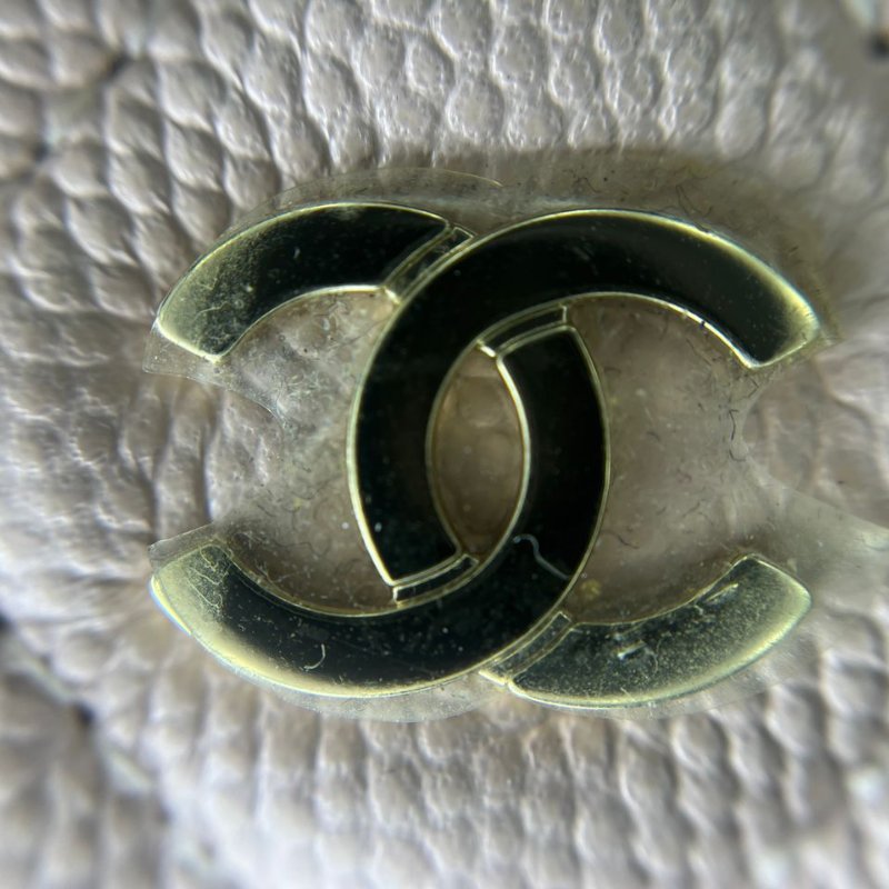 Chanel 菱格紋化妝包-17