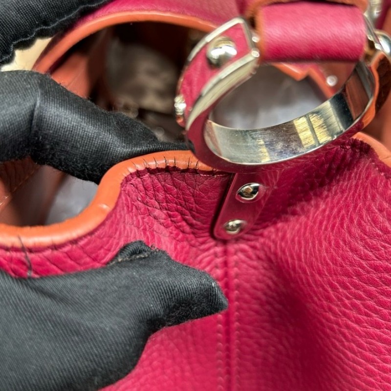 LV路易威登 Capucines卡普辛手提包 翻蓋開合 容量大 實用性強 日常通勤百搭-18