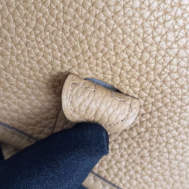 【全新品】Hermes 愛馬仕 伊芙琳 mini Evelyne 餅乾色 金扣 大全套 帶票 B刻-8