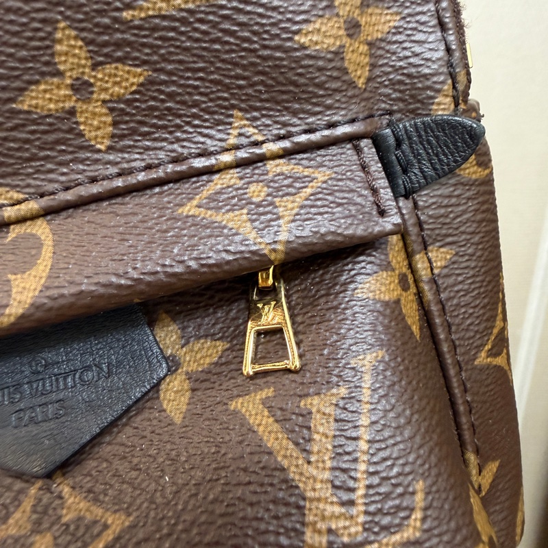 LV 原花金釦mini Palm Springs手提後背包M44873-1