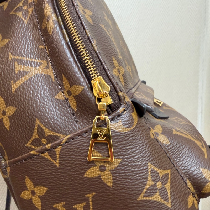 LV 原花金釦mini Palm Springs手提後背包M44873-2