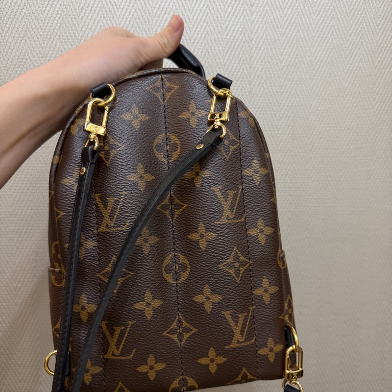 LV 原花金釦mini Palm Springs手提後背包M44873-8