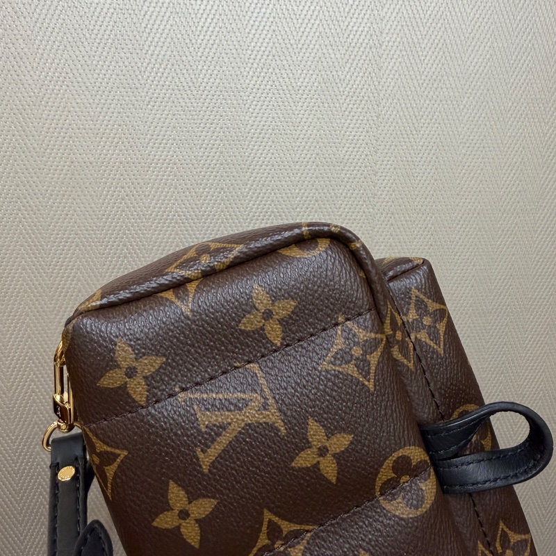 LV 原花金釦mini Palm Springs手提後背包M44873-14