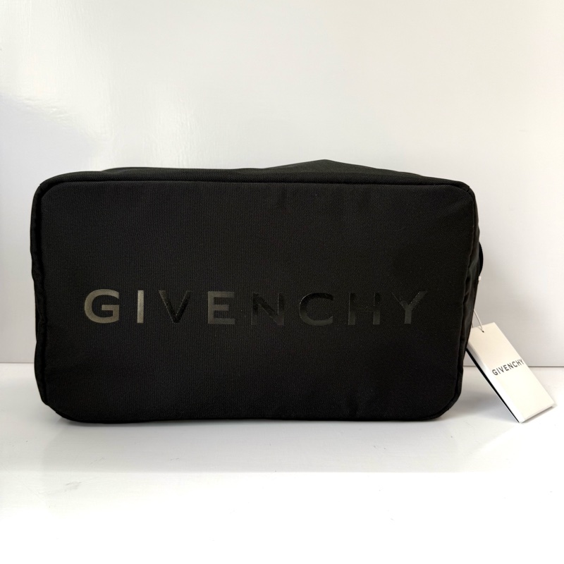 GIVENCHY 紀梵希 黑色尼龍球鞋收納袋 Pochette sneakers-0