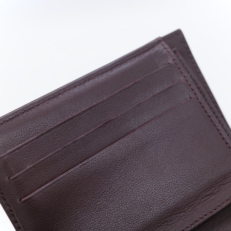 Chanel 香奈兒 經典 菱格紋黑色 小羊皮金扣小型翻蓋短夾-15