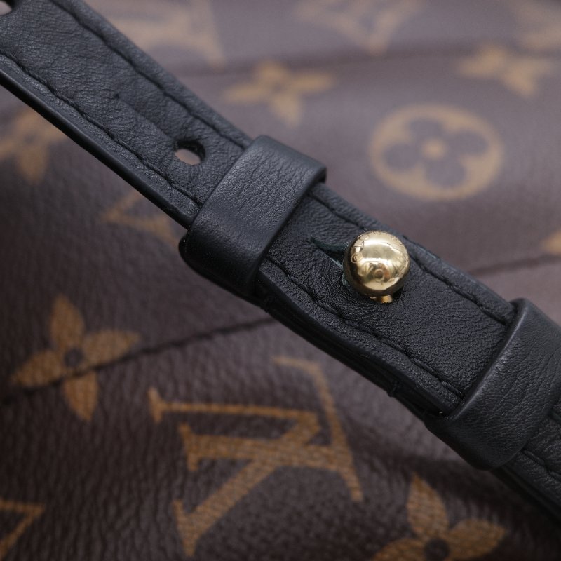 Louis Vuitton 路易威登 Palm Springs MM 老花 帆布皮革飾邊 雙肩包 後背包-15