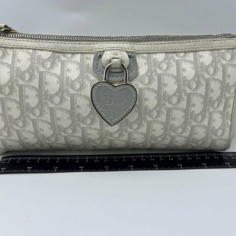 Dior 中古愛心鎖圓筒包