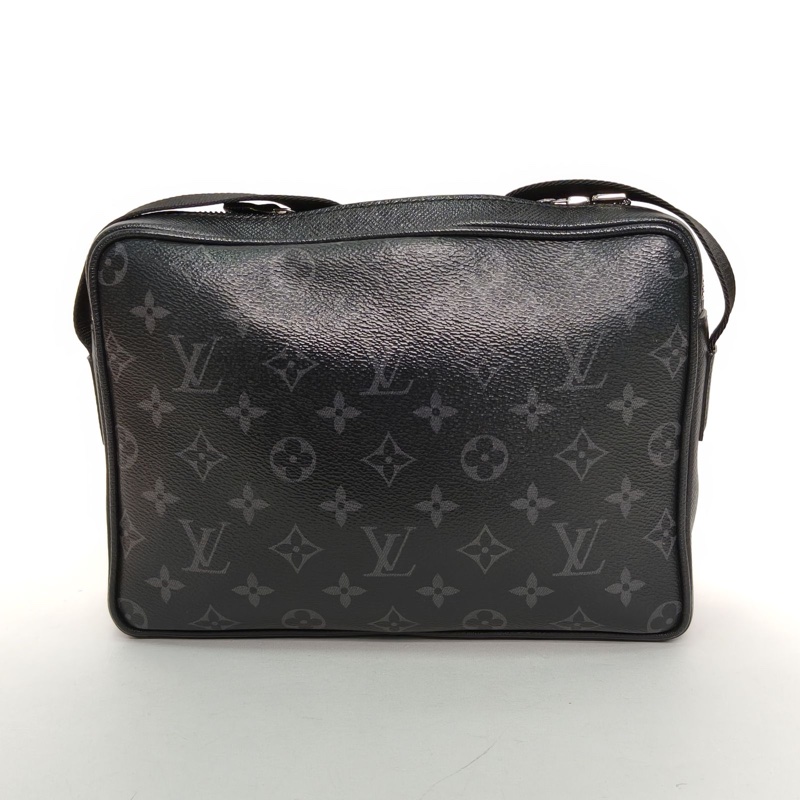 LOUIS VUITTON Outdoor郵差包黑色PVC2020老花肩背包-2