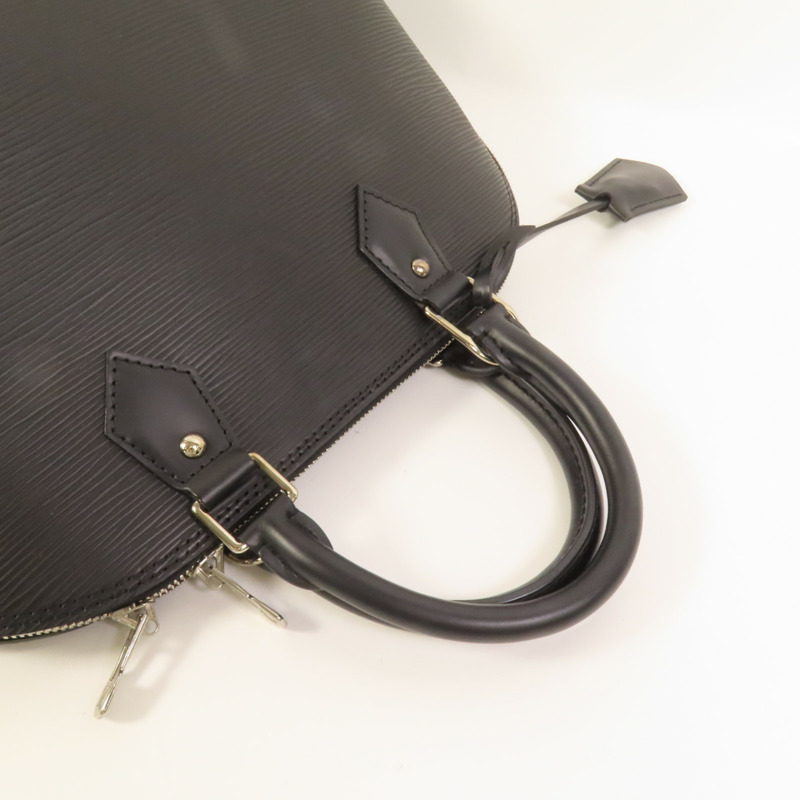 LOUIS VUITTON Epi Alma PM銀扣手挽袋-4