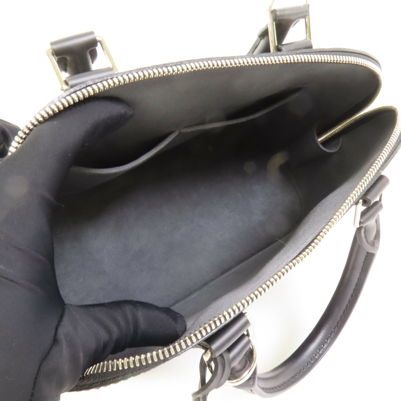 LOUIS VUITTON Epi Alma PM銀扣手挽袋-5