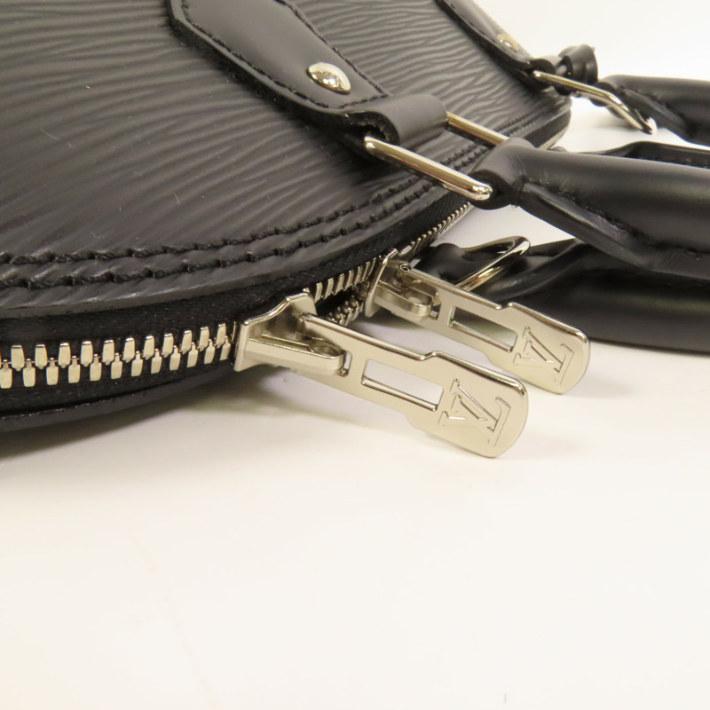 LOUIS VUITTON Epi Alma PM銀扣手挽袋-6