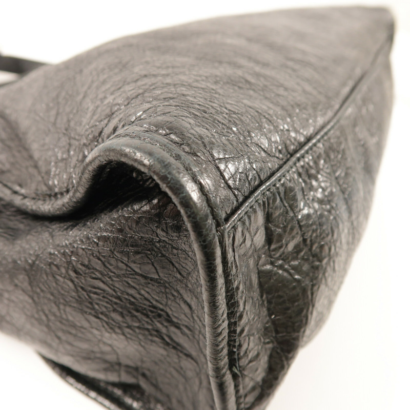 BALENCIAGA 牛皮皮革City銀扣手挽肩背兩用袋-8