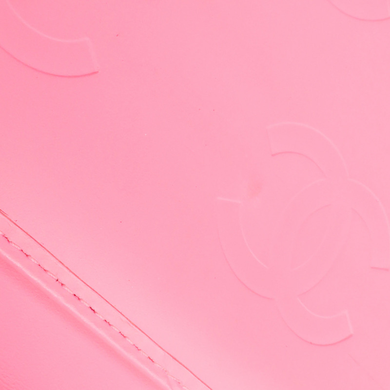 CHANEL 牛皮皮革Cambon Long Wallet銀扣長錢包-16