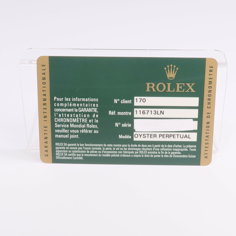 ROLEX GMT Master II 116713LN-13