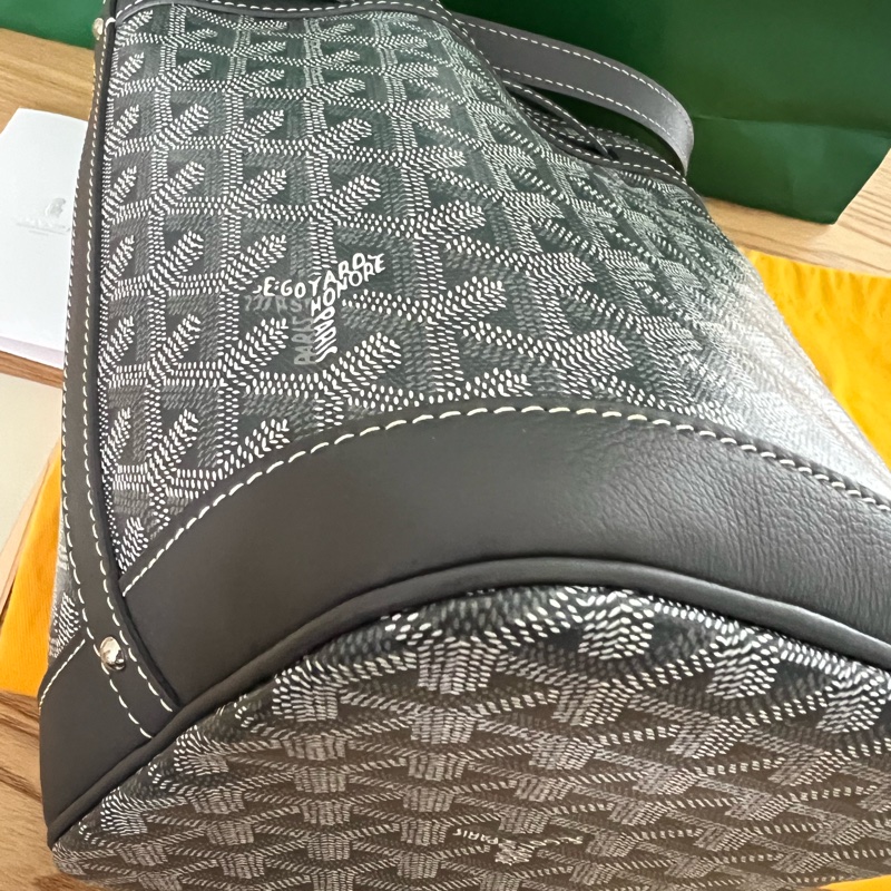 Goyard Bag Petit Flot Bucket Bag 灰色水桶袋-9