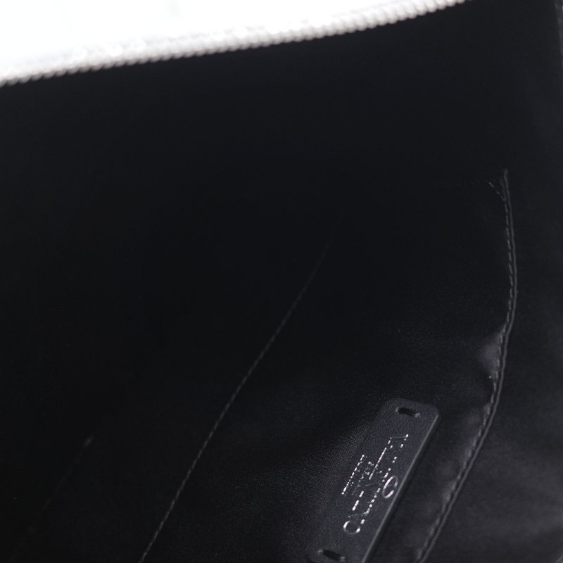 Valentino 華倫天奴 VLTN 黑色 小牛皮手拿包-12
