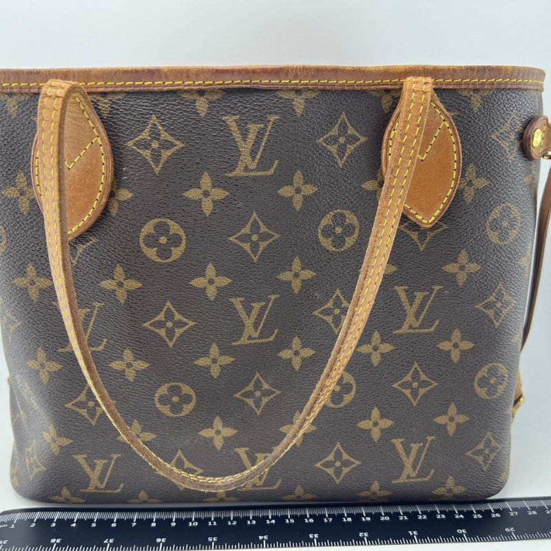 Louis Vuitton Neverfull 老花購物袋-7