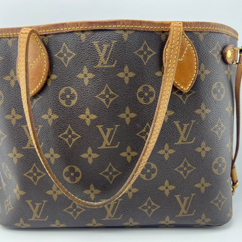 Louis Vuitton Neverfull 老花購物袋-8