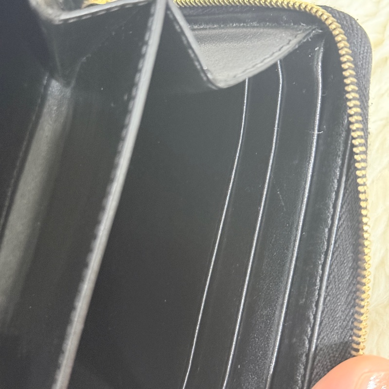 甜售私物🤎CELINE棕色 零錢包 拉鏈短夾 中夾 👍容量好用的皮夾 豹紋招財錢包 💰賺豹一整年  體積小但容量好裝-13