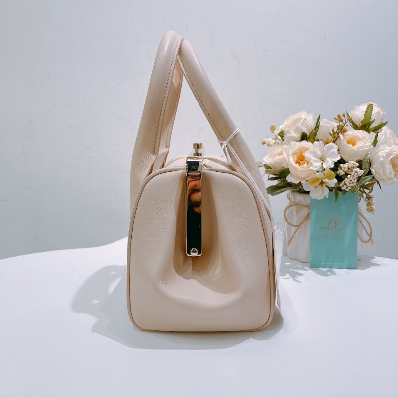 TW4763  Chloe 寇兒 手提肩背包 米色 Joyce Mini Frame Bag Cement Beige-2