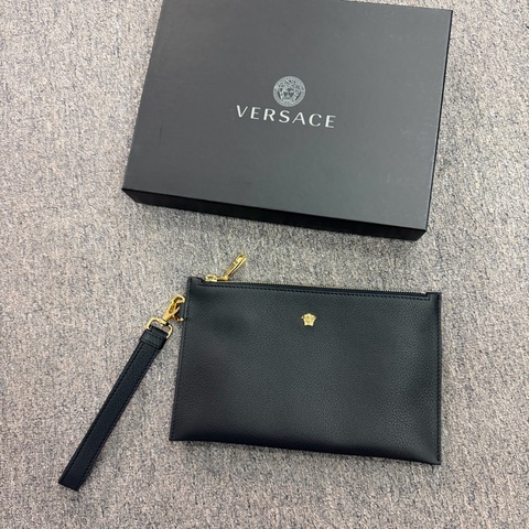 Versace 皮革手包 26x16cm