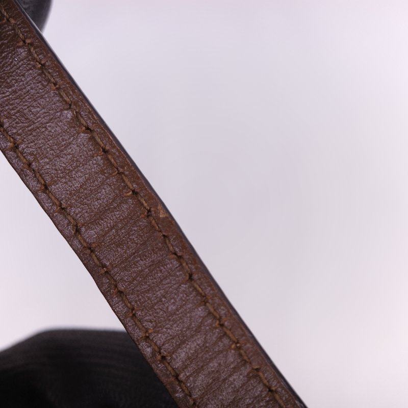 Gucci 古馳 Interlocking G 米色 烏木色經典 帆布 牛皮 迷你手提包 斜背手機托特包-19