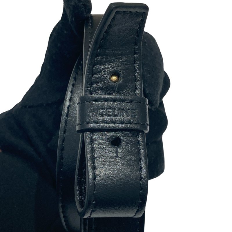 CELINE 思琳 VERTICAL CABAS SMALL SIZE PVC帆布 老花 棕色 金色-12