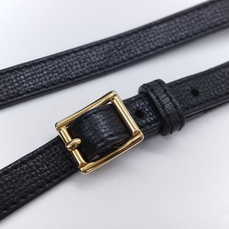 Burberry 巴寶莉 Banner 黑色 牛皮 經典格紋帆布 中型手提托特包-36