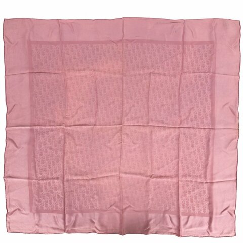 DIOR 中古 Oblique 老花 絲巾