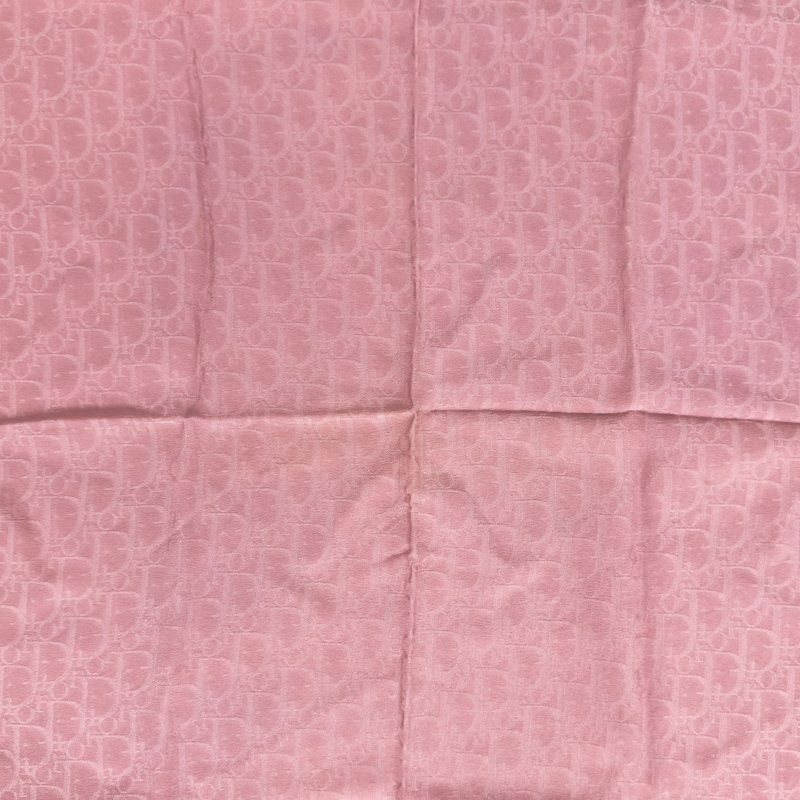 DIOR 中古 Oblique 老花 絲巾-1