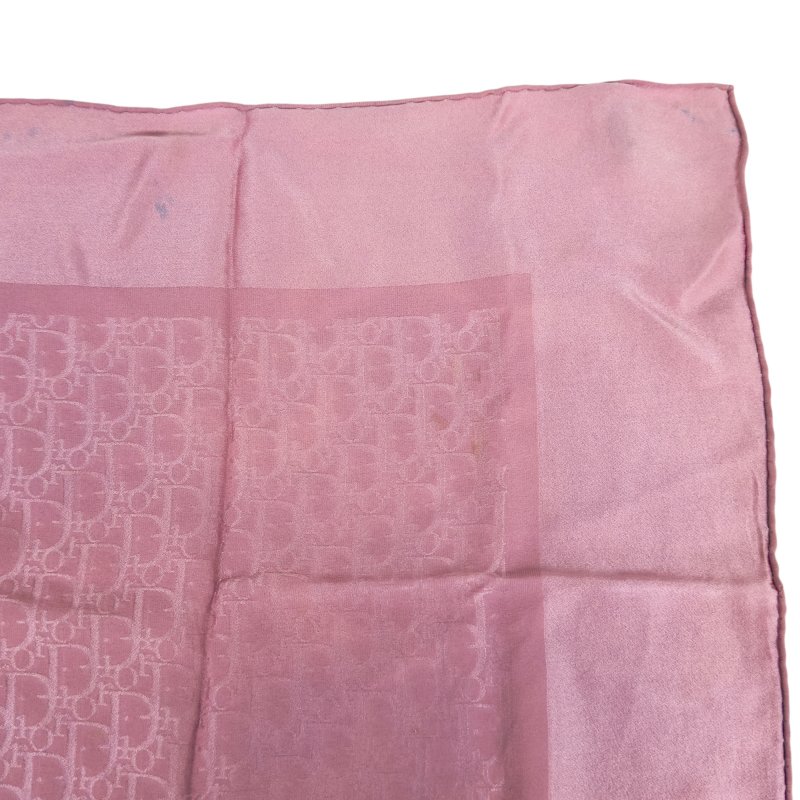 DIOR 中古 Oblique 老花 絲巾-3