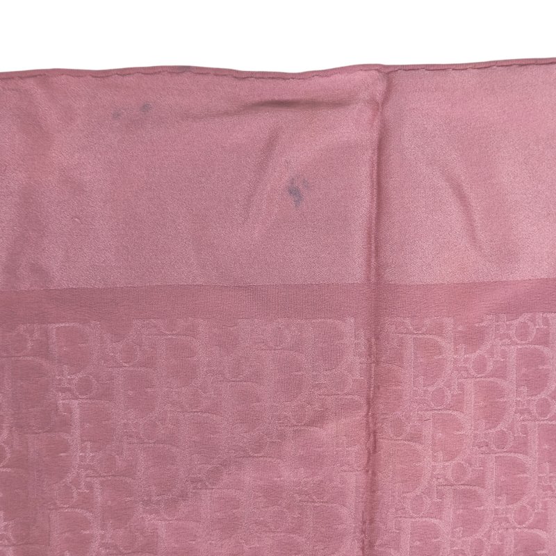 DIOR 中古 Oblique 老花 絲巾-4