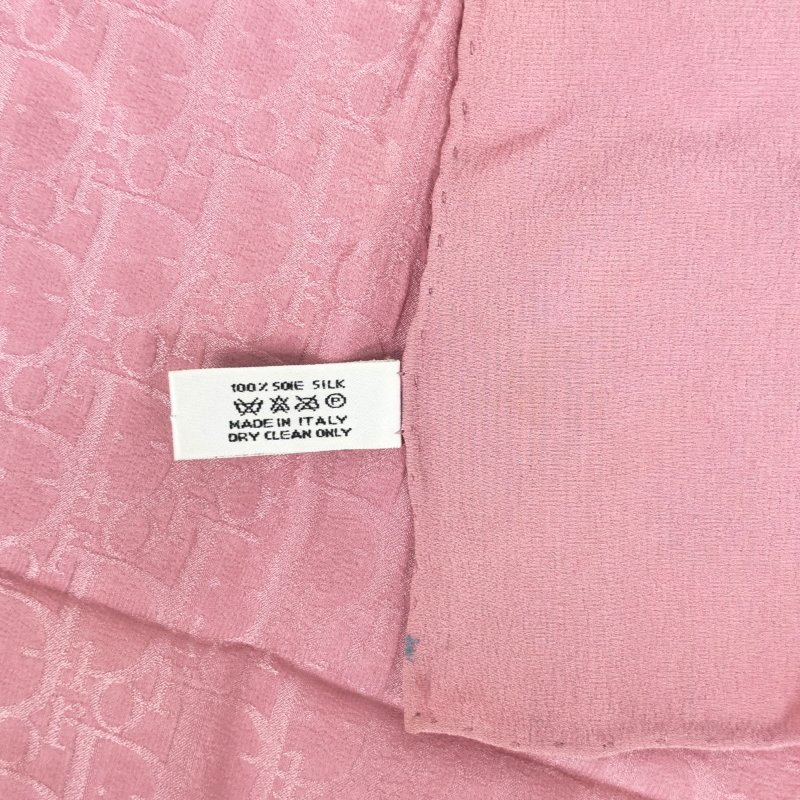 DIOR 中古 Oblique 老花 絲巾-7