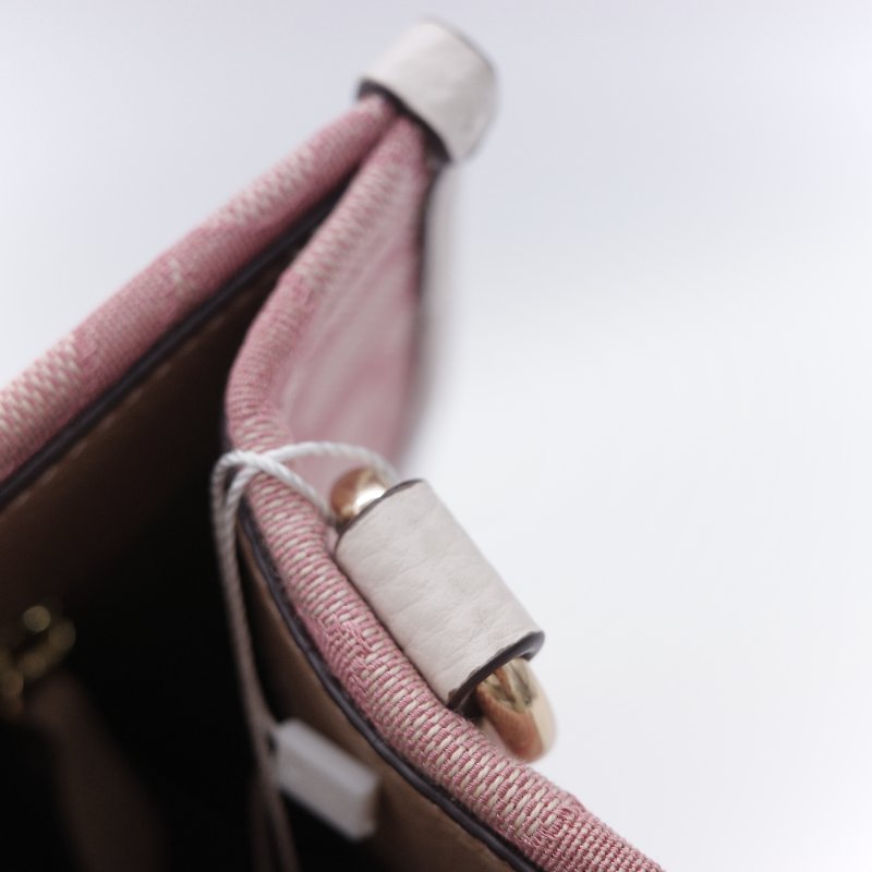 Coach 蔻馳 Dempsey 22 tote 經典緹花織布 鵝卵石顆粒 牛皮 圓型皮標 托特包-15